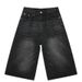 Retro Loose Wide Leg Straight Cropped Jeans Men's Design Hot Selling Denim Pants_viptrois.com