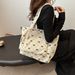 Retro Canvas Commuter Shoulder Bag For Women - Stylish Underarm Tote With Multiple Pockets_viptrois.com