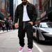 Men's Heavyweight Velvet Sweatpants And Jacket Set Warm Outdoor Workwear Two-Piece Suit For Winter_viptrois.com