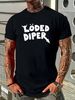 Loded Diapers Active T-Shirt Size M-5XL Soft Casual Stylish Unisex Stretched Fashion Designer Clothes Graphic Comfortable Summer Versatile_viptrois.com