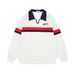 American Half Open Collar Polo Shirt Sweatshirt Men's Spring Lazy Style Loose Street Trend Color-Block Long Sleeve Top_viptrois.com