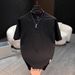Men's Clothing Men's Heavyweight Breathable T-Shirt High End Embossed Loose Short Sleeve Trendy Popular Top For Casual Wear_viptrois.com