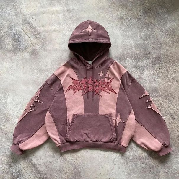 2026 Fashion Autumn Men's And Women's Hoodies Embroidered Pullover Hoodies Printed Long Sleeve Pullover Top_viptrois.com