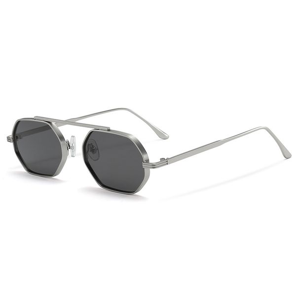 Polygonal Small Frame Sunglasses - Retro Fashion For Men & Women (2025 New Style, UV Protection)_viptrois.com