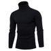 Loom Loom Cross-Border Foreig Trade Me's Kitted Hot-Sellig British Style Europea Versio Plus Size Turtleeck Sweater_viptrois.com