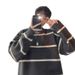Striped Round Neck Sweater, Simple Knit Sweater For Men, Versatile And Trendy Design, Long Sleeved_viptrois.com