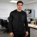 Men's Clothing Patchwork Sweatshirt Corduroy Patch Pocket Sweatshirt – European Style Long Sleeve Pullover (White, Black, Khaki, Grey, S-XXXL)_viptrois.com