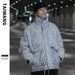 Men's Clothing Thai King Men's Clothing 2024 Winter New Style Coat Letter Printed Loose Silk cotton Jacket High end Fashion Brand Silk cotton Jacket Men_viptrois.com