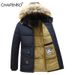 Männer 2025, Winter Neue Winddicht Fleece Warme Dicke Jacke Parkas Mantel Männer Mode Mit Kapuze Pelz Kragen Jacke Klassische Casual Parka Männer_viptrois.com