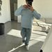 2026 European And American Environmentally Friendly Fabrics Embroidered Crew Neck Sweater Men's High Street Design Sense Jacquard Loose Knitted Sweate_viptrois.com