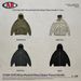 Pure Pure ARTIE Men's Clothing|Ninja Masked Metal Zipper 350G Fleece-Lined Hoodie With Ribbed Gloves And Cuffs_viptrois.com