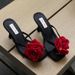 Bohemian Holiday Style Butterfly Orchid Shoe Buckle Sweet Temperament Shoe Flower Travel Photo Hole Shoes Sandals Accessories For Women_viptrois.com