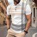 Summer Business Polo Shirt Men's Youth Casual Short-sleeved Fashion Lapel Men's Golf T-shirt Daily Clothing Loose Top 2025 New_viptrois.com