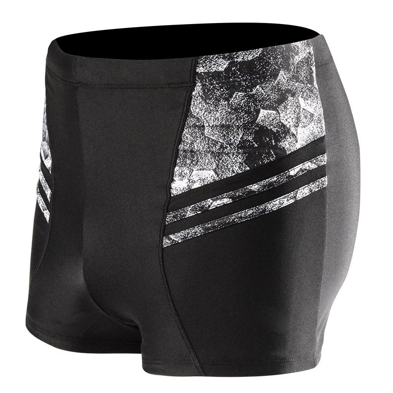Men's Clothing Men's Swimming Trunks Anti Embarrassment New Large Size Boxer Swimsuit Swimming Pool Training Hot Spring Sports Swimming Trunks_viptrois.com
