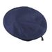 Cashmere Style Solid Color Beret Casual Fashion Trend Large Head Circumference Men's Small Size Women's Hat_viptrois.com