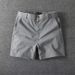 Men's Clothing Summer New Pure Cotton Four Quarter Pants Men's Casual Slim Straight Workwear Shorts Slightly Elastic Three Quarter Pants Beach Pants_viptrois.com