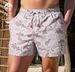 Men's 3D Camo Quick-Dry Swim Trunks | Breathable Beach Shorts With Secure Pockets For Swimming & Sports_viptrois.com