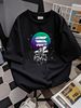 Solana Crypto Token Howling Wolf Full Moon Blockchain T-Shirt S- 4XL Comfortable Casual Streetwear Slightly Unisex Top For Everyday Wear Homme_viptrois.com