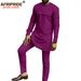 Men's clothing African national printing batik men's casual set_viptrois.com