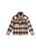 American Plaid 2025 Men's Trendy Brand Winter New Loose Heavy Cotton-padded Jacket_viptrois.com