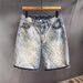 Men's Clothing Spring Jeans Loose Straight Large Size Men's Trendy Harem Pants Large Size_viptrois.com