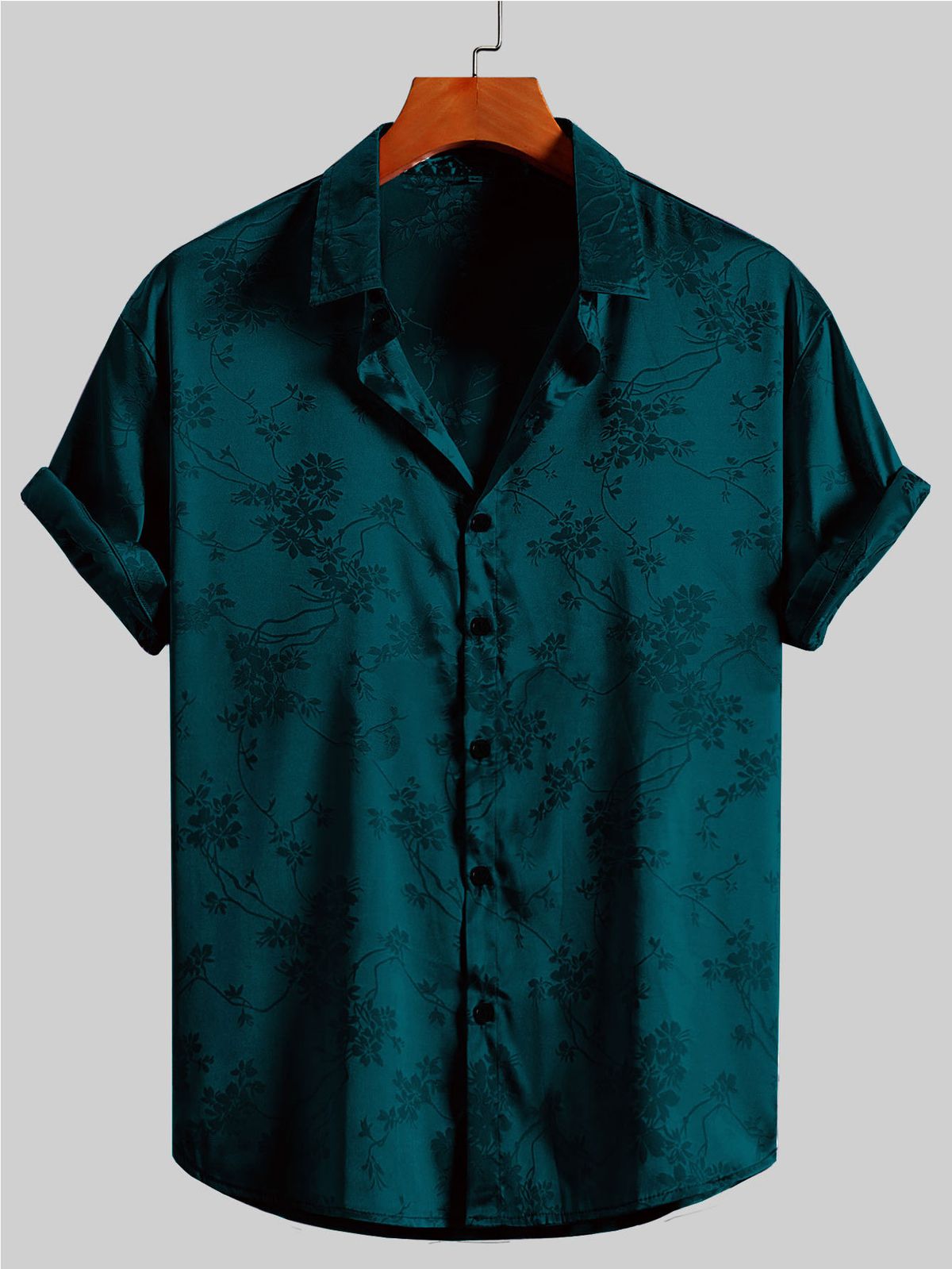2025 Summer Men's Embroidered Short Sleeve Shirt_viptrois.com