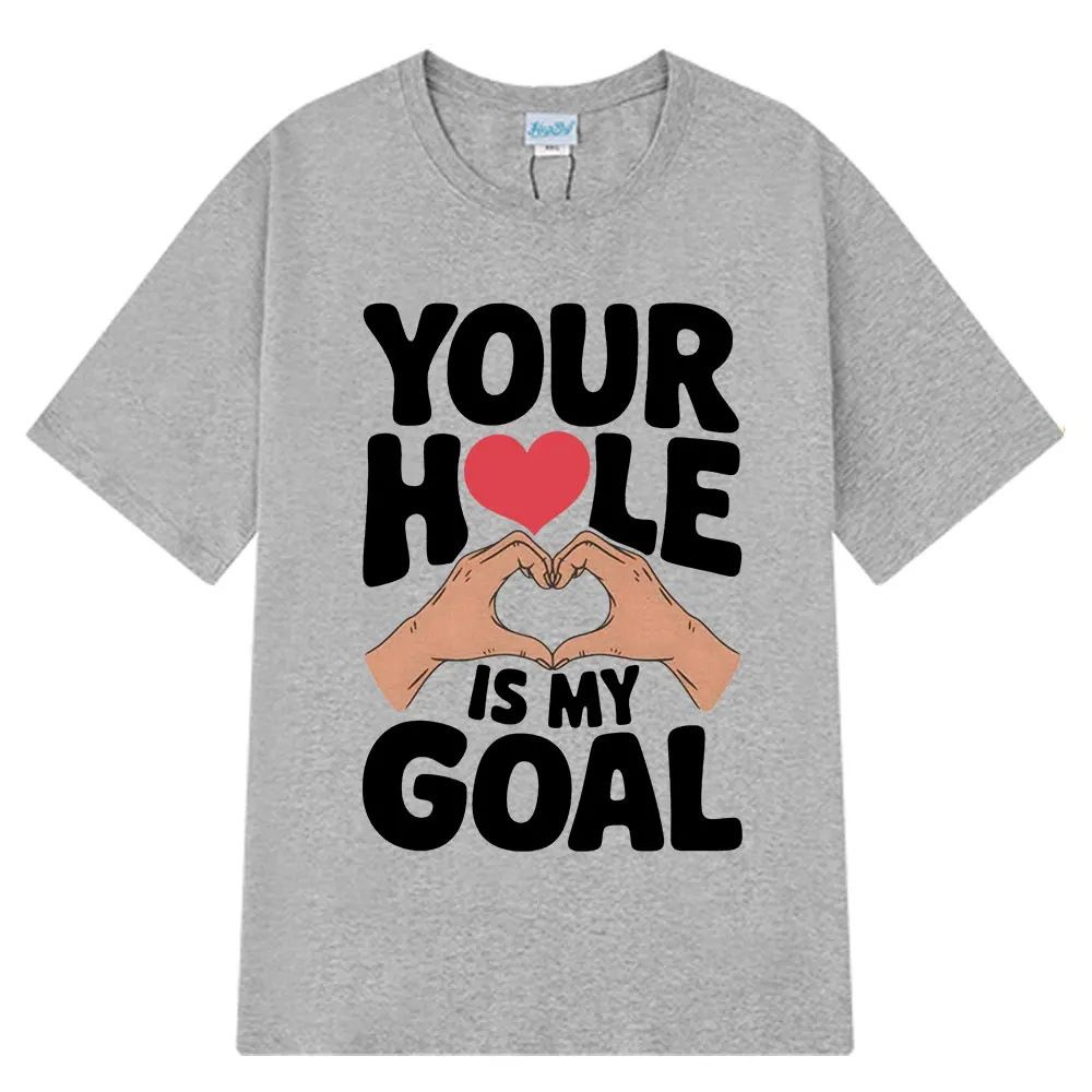 Funny And Simple T-shirt With Meme Prints, Loose-fitting Fashion Short-sleeve, Summer Cotton Unisex Hip-hop Top_viptrois.com