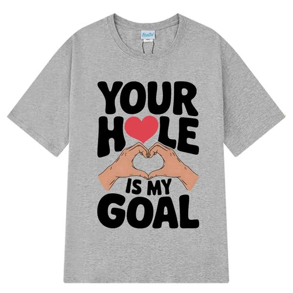 Funny And Simple T-shirt With Meme Prints, Loose-fitting Fashion Short-sleeve, Summer Cotton Unisex Hip-hop Top_viptrois.com