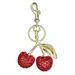 Bag Charm Factory Direct Sales Jewelry Full Of Diamond Cherry Bag Keychain Fruit Cherry Fashion Pendant Wholesale_viptrois.com