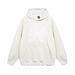Bow Lace Trim Hooded Sweatshirt Men's Trendy Brand Vibe Autumn Winter Loose Casual Pullover Sports Shirt_viptrois.com