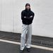 Men's Clothing AUTICUP Scuba Spring Cleanfit Scimitar Sweatpants Three Dimensional Cut Straight Casual Pants_viptrois.com