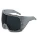 2024 New Large Frame Face Mask Sunglasses Luxury Rhinestone Decoration Catwalk Party Sunglasses Integrated Goggles_viptrois.com
