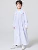 Men's Clothing Middle East Dubai Turkish Boy Robe Door Tube Stitching Stand Collar Button Robe Thobe_viptrois.com