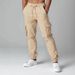 Spring And Autumn New Men's Workwear Solid Color Multi Pocket Casual Jogging Cuffed Trousers_viptrois.com