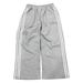 Men's Clothing Trendy Striped Embroidery Zipper Hooded Sweatshirt Sweatpants Two Piece Hip Hop Casual Suit_viptrois.com