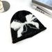 Women's Hats Winter Thin Jacquard Pile Hat All Match Large Head Circumference Pullover Cold Hat Light Luxury Knitted Wool Hat For Women_viptrois.com