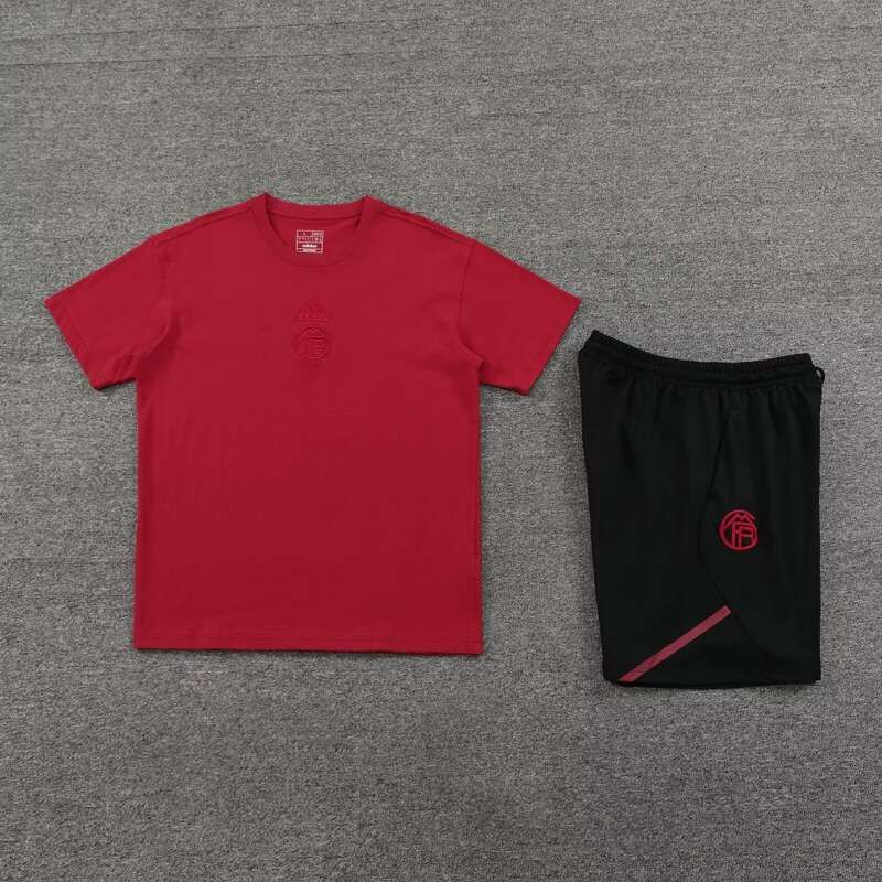 FCB Training Cotton Soccer Suit 2024 2025-haoyun_viptrois.com