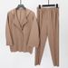 Men's Clothing Casual Suit With Pleats Loose And Fashionable Small Suit_viptrois.com