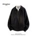 2026 New Hot-selling Casual Retro Solid Color Sweater Men's Simple Fake Two-piece Lapel Knitted Sweater Top_viptrois.com