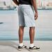 Men's Clothing New Denim Shorts Korean Style Casual Ripped Jeans Men's Street Style Cool Shorts Loose Straight Large Size_viptrois.com