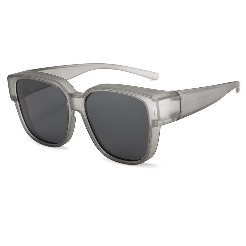 Men's Sunglasses Windproof Myopia Set Of Glasses New Retro Square Frame TR Set Of Glasses Sunshade Anti Dizziness Eye Protection Sunglasses_viptrois.com