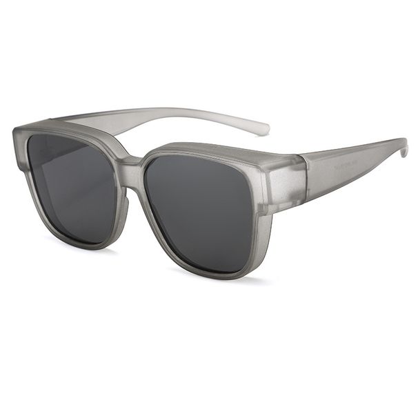 Men's Sunglasses Windproof Myopia Set Of Glasses New Retro Square Frame TR Set Of Glasses Sunshade Anti Dizziness Eye Protection Sunglasses_viptrois.com