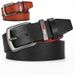 VOOTHOST Men's Belt Alloy Pin Buckle Casual Jeans Belt Male All-match Leather Formal Business Designer Waistband VB239_viptrois.com