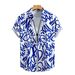 Men's Clothing Men's Casual Short-Sleeve Shirt - Graphic Print Loose Fit Summer Top_viptrois.com