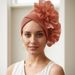 New Exaggerated African Hat Air Layer Side Large Flower Hat Indian Hat Muslim Hat Baotou_viptrois.com