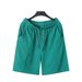 Men's Linen-Cotton Drawstring Shorts – Breathable Summer Casual & Beach Pants (S-XXXL, Relaxed Fit, Quick-Dry, Machine Washable)_viptrois.com