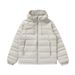Pure 90 White Duck Lightweight Ribbed Down Jacket Short 2025 New Model Unisex Couple Windbreaker Inner Liner Hooded Coat_viptrois.com