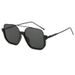 New Style Large Frame Face-slimming Double Bridge UV Protection Glasses Sunglasses For Women_viptrois.com