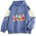 2025 New SKZ Stray Kids Q Version Cartoon Fashion Loose Plus Size Color-Block Hooded Sweatshirt Jacket_viptrois.com