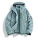 Unisex 3-in-1 Waterproof Hiking Jacket - Detachable Fleece Liner & Windproof Shell (10 Colors, XS-3XL)_viptrois.com